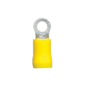 DNA YELLOW RING TERMINALS 100 PACK - 4.3mm