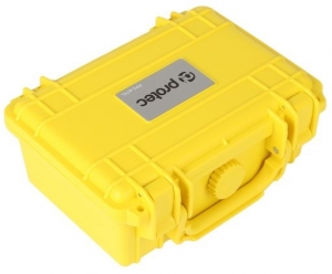 PROTEC RUGGED CARRY CASE 211x167x90mm - YELLOW