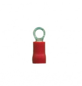 DNA RED RING TERMINALS 100 PACK - 3.7mm  