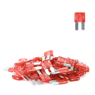 DNA MICRO2 BLADE FUSES BULK 50 PACK - 10A